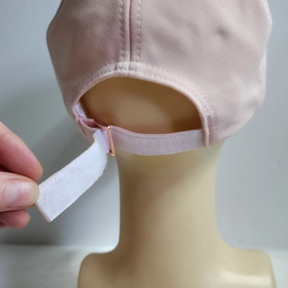 Gaiam Wander Breathable Geo Blush Pink Baseball Hat Cap